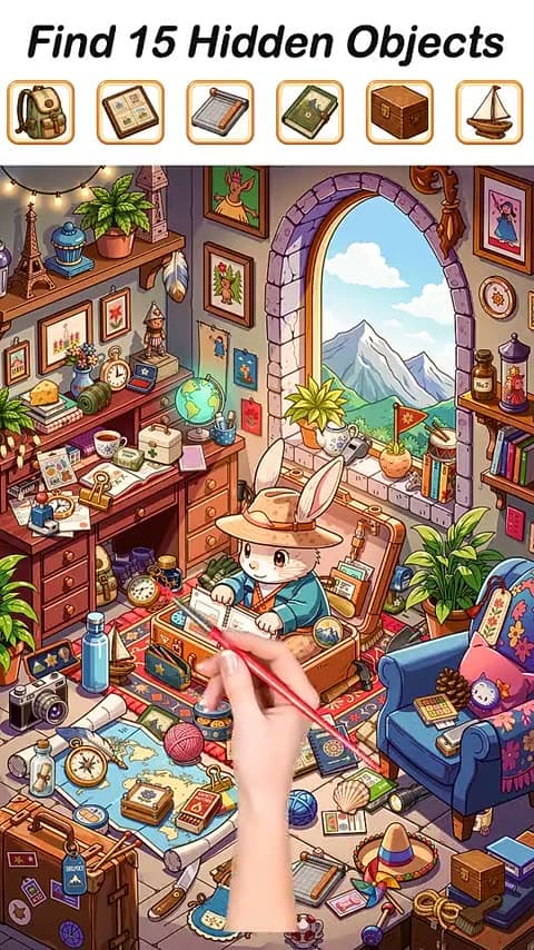 Findy: Hidden Object Search 广告素材预览