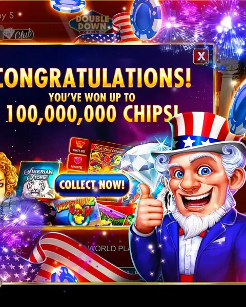 Facebook ad frame for DoubleDown™ Casino Vegas Slots