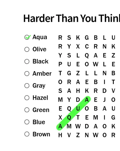 Facebook ad frame for Word Search - Fun Word Puzzle