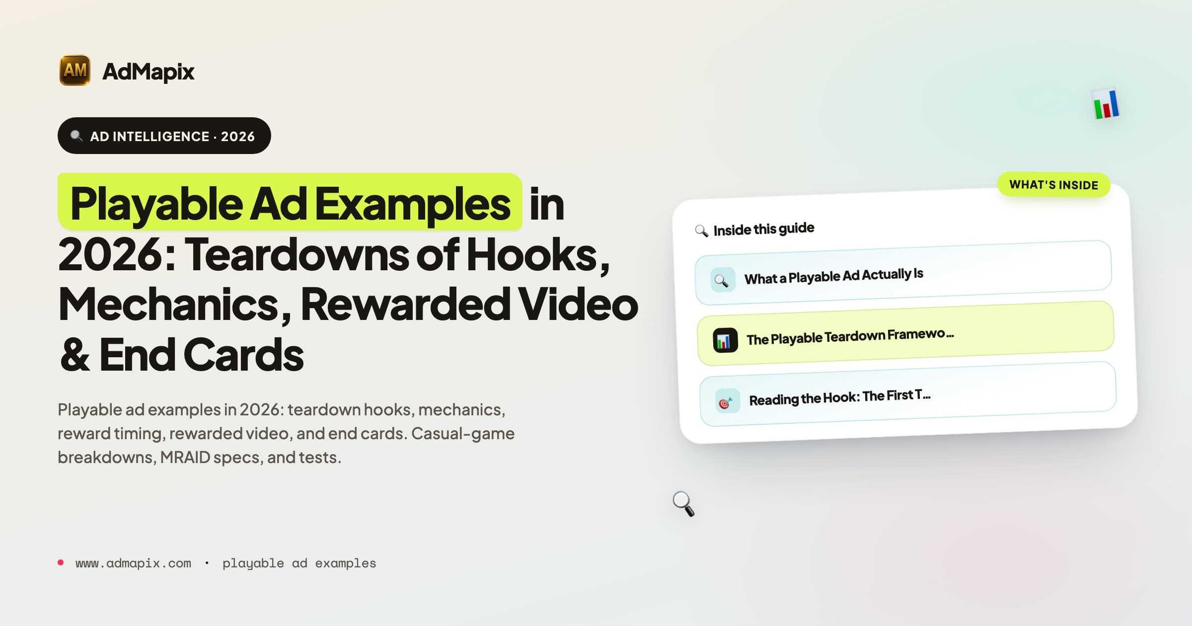 Playable Ad Examples in 2026: Teardowns of Hooks, Mechanics, Rewarded Video & End Cards