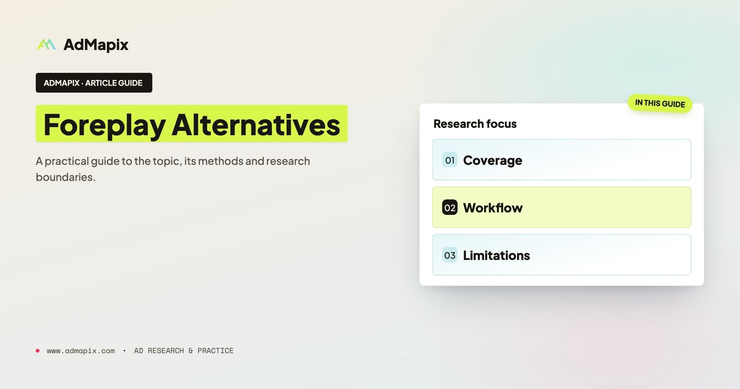 Foreplay.co Alternative: When Creative Teams Need Ad Intelligence Too