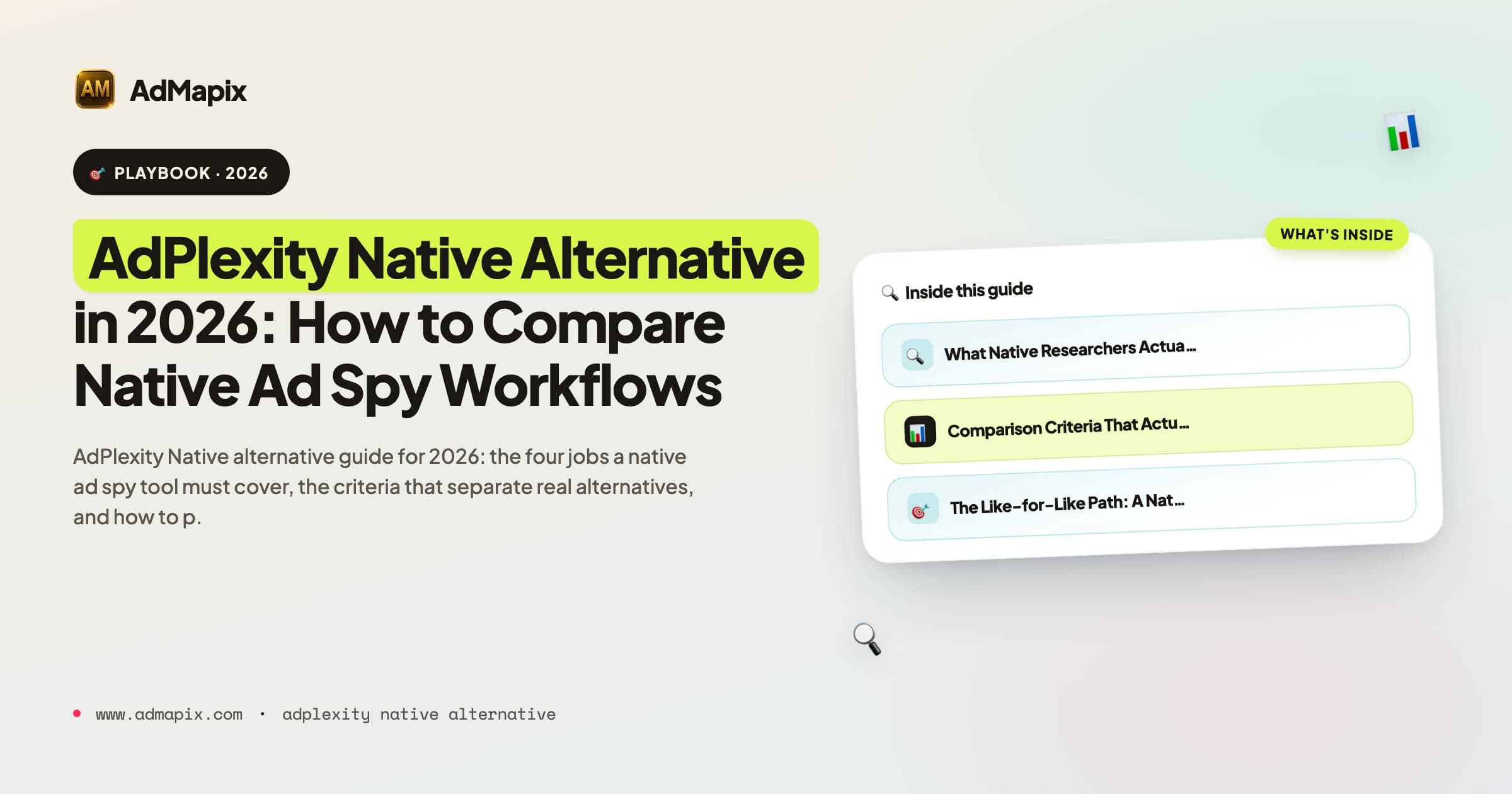 AdPlexity Native Alternative in 2026: How to Compare Native Ad Spy Workflows