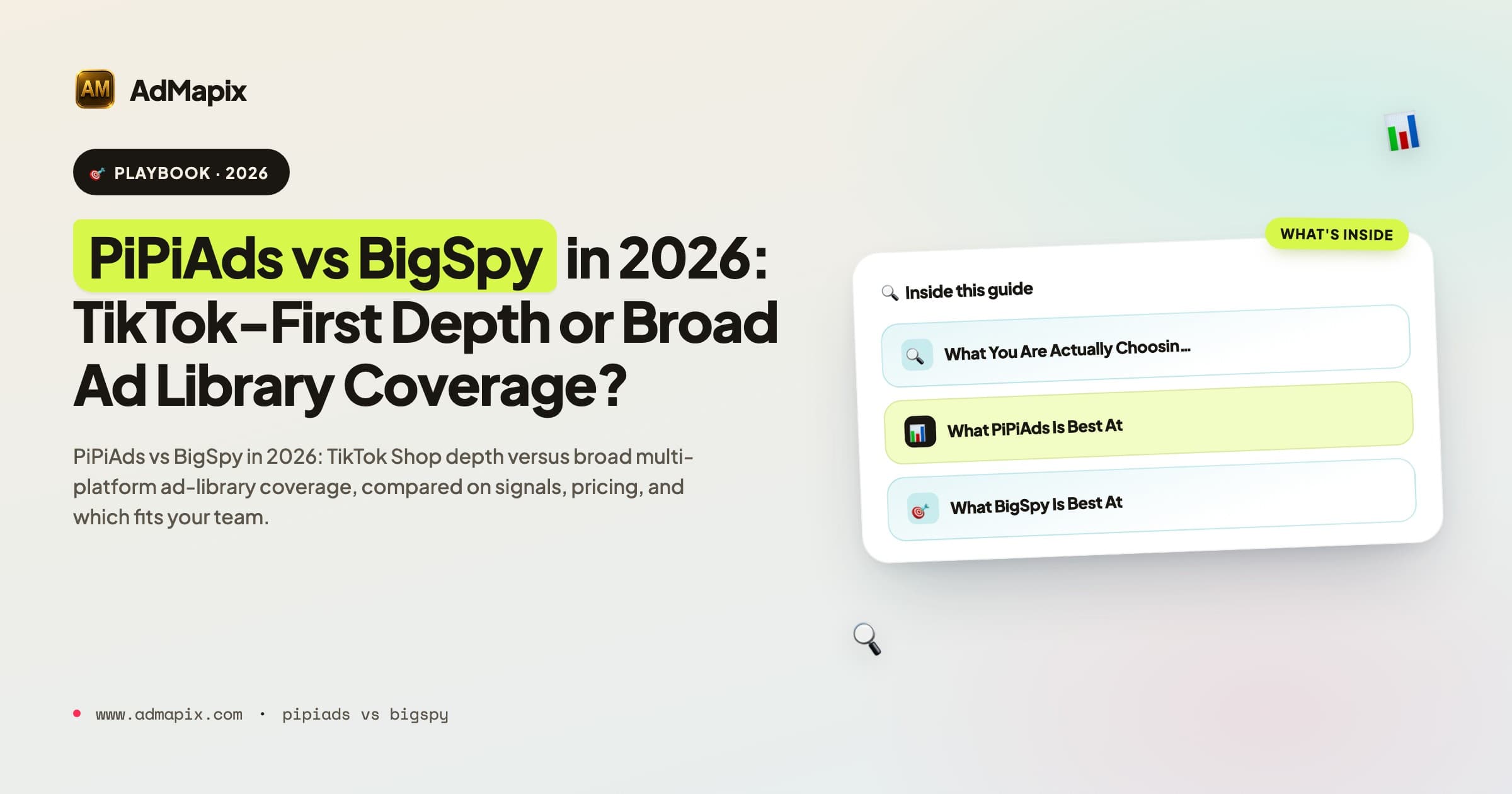 PiPiAds vs BigSpy in 2026: TikTok-First Depth or Broad Ad Library Coverage?