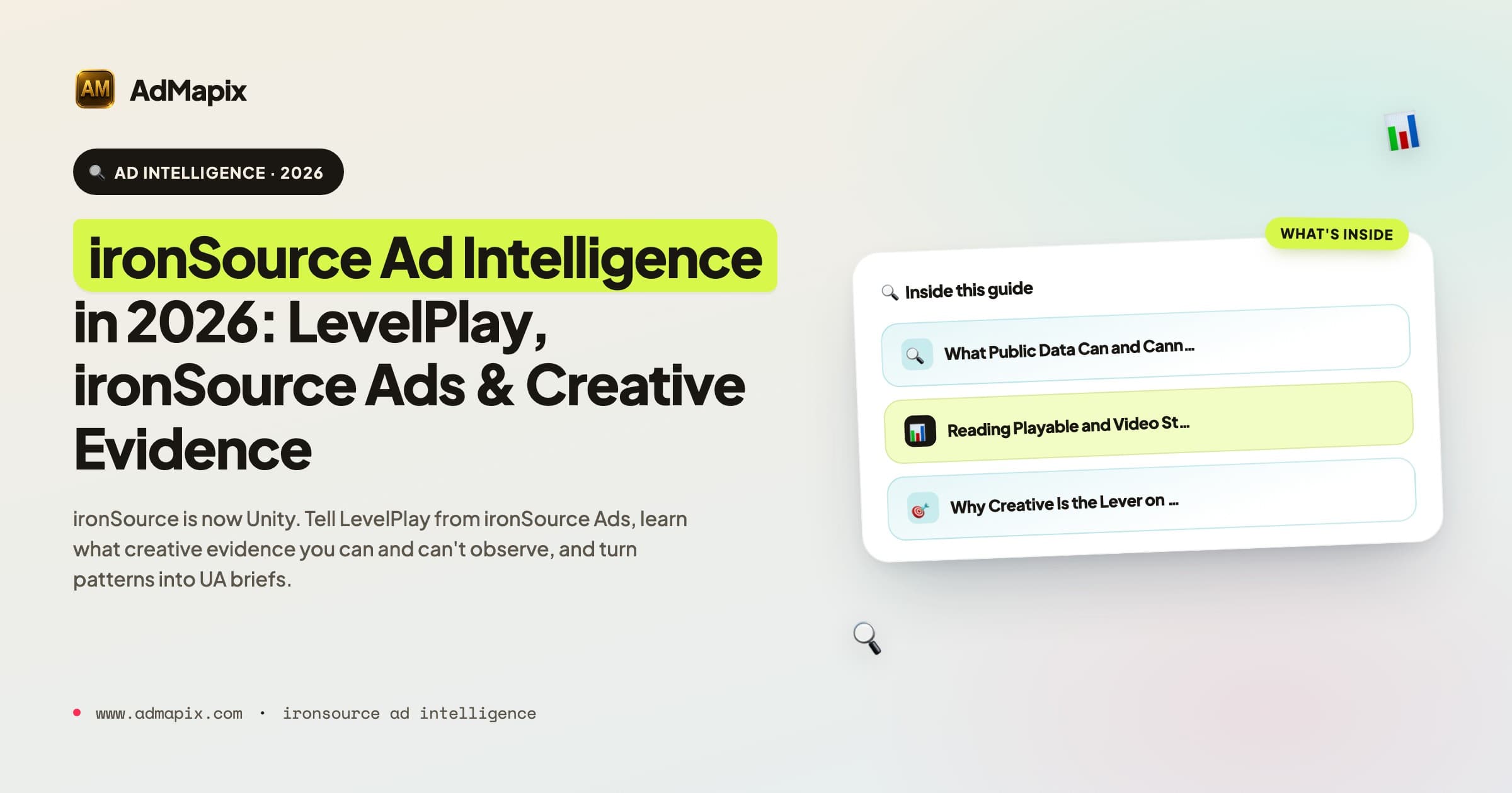 ironSource Ad Intelligence in 2026: LevelPlay, ironSource Ads & Creative Evidence