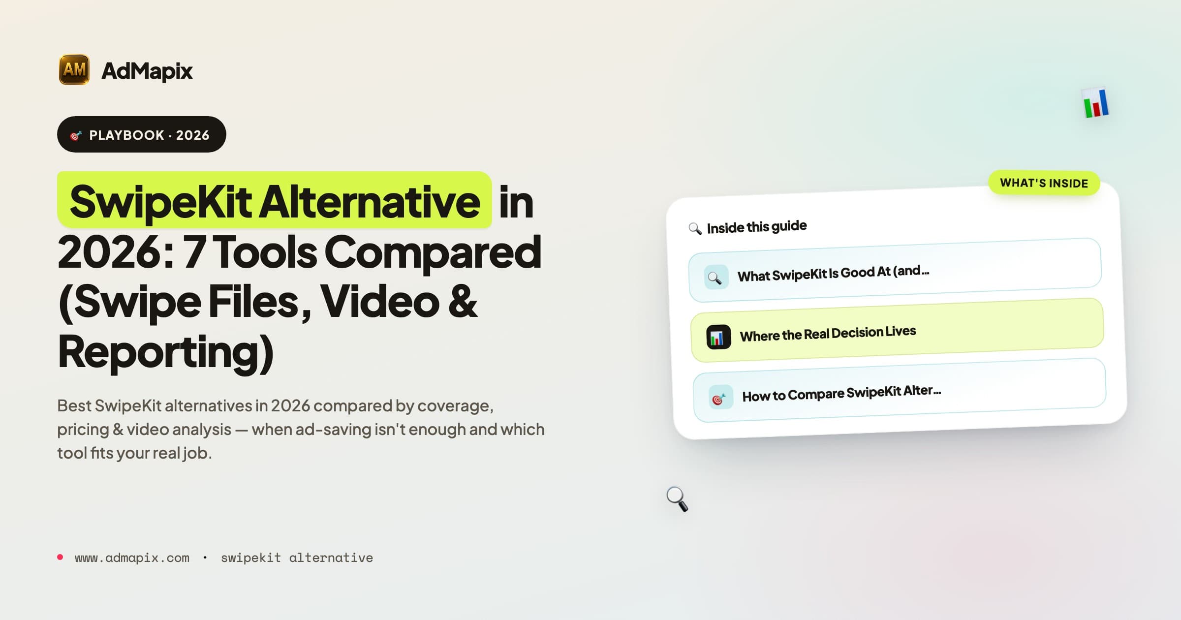 SwipeKit Alternative in 2026: 7 Tools Compared (Swipe Files, Video & Reporting)