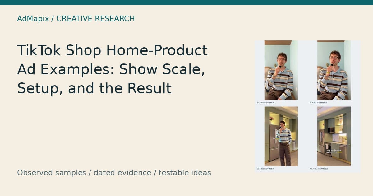 TikTok Shop Ads: Home-Product Demonstration Ideas