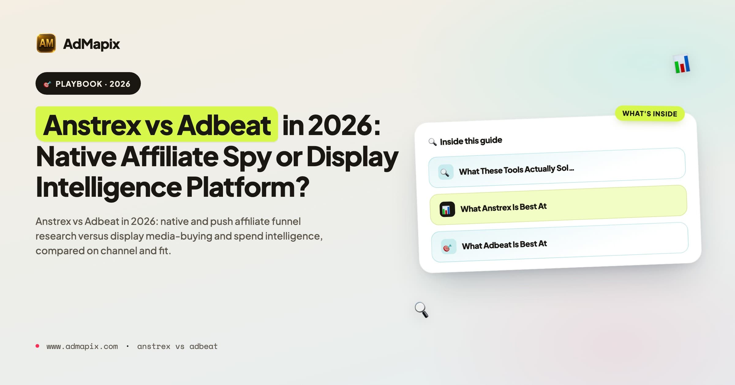 Anstrex vs Adbeat in 2026: Native Affiliate Spy or Display Intelligence Platform?