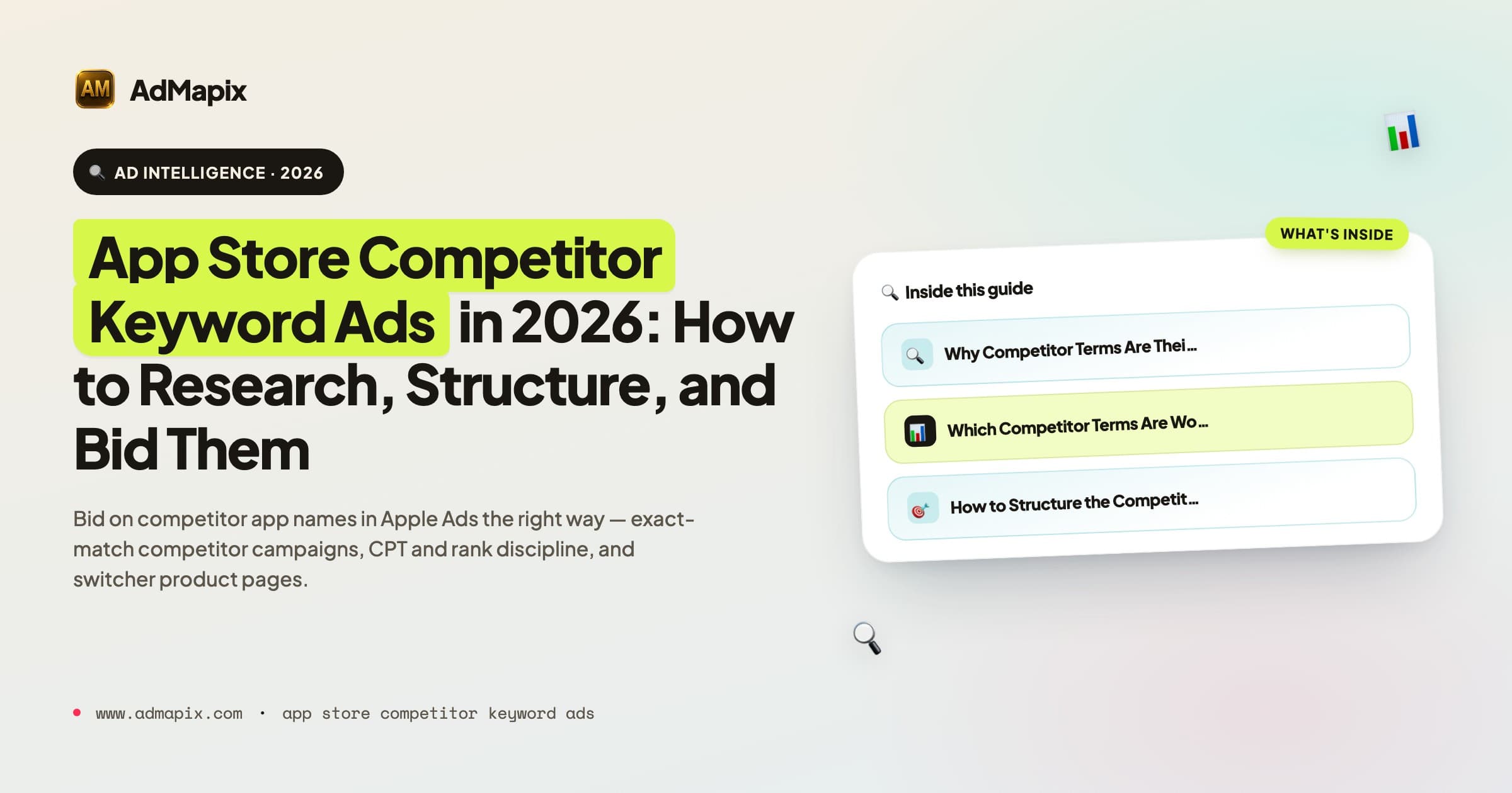 App Store Competitor Keyword Ads in 2026: How to Research, Structure, and Bid Them