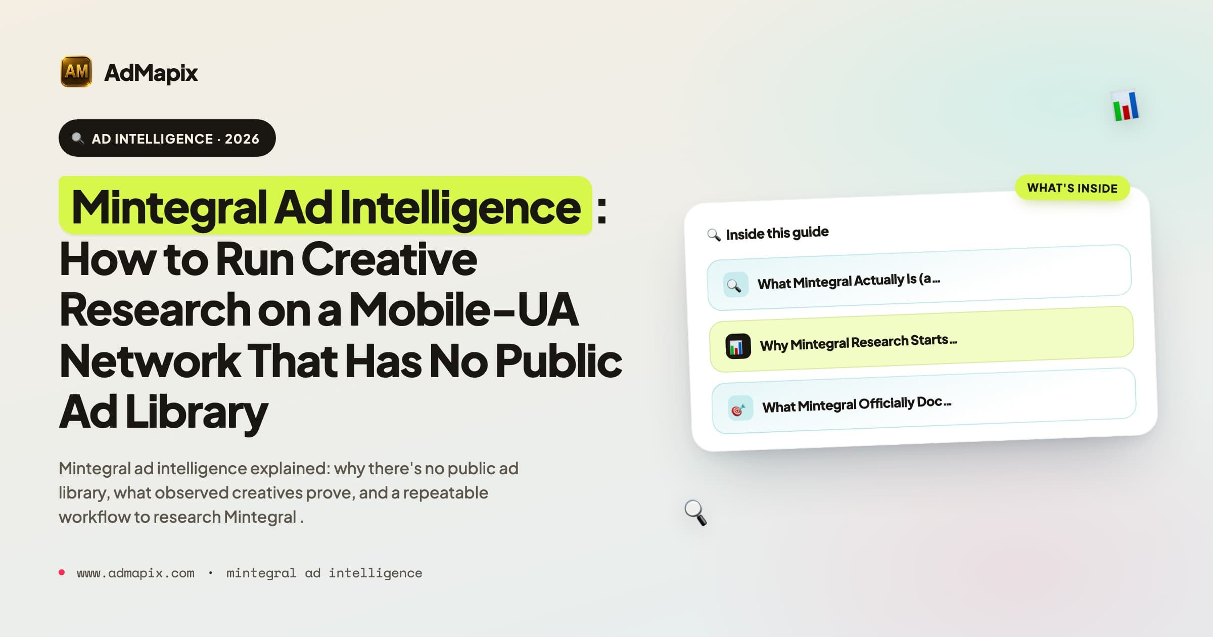Mintegral Ad Intelligence: How to Run Creative Research on a Mobile-UA Network That Has No Public Ad Library