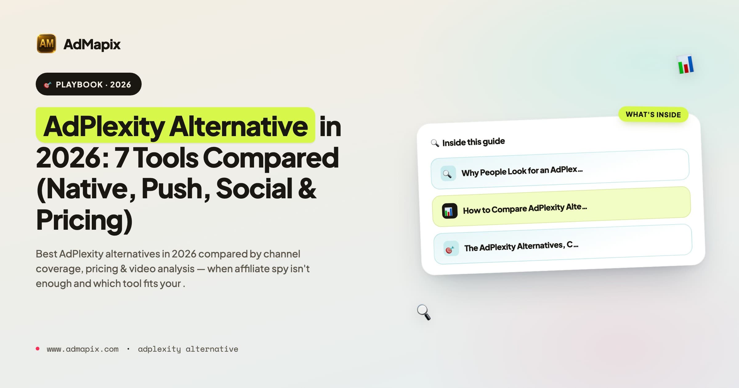 AdPlexity Alternative in 2026: 7 Tools Compared (Native, Push, Social & Pricing)