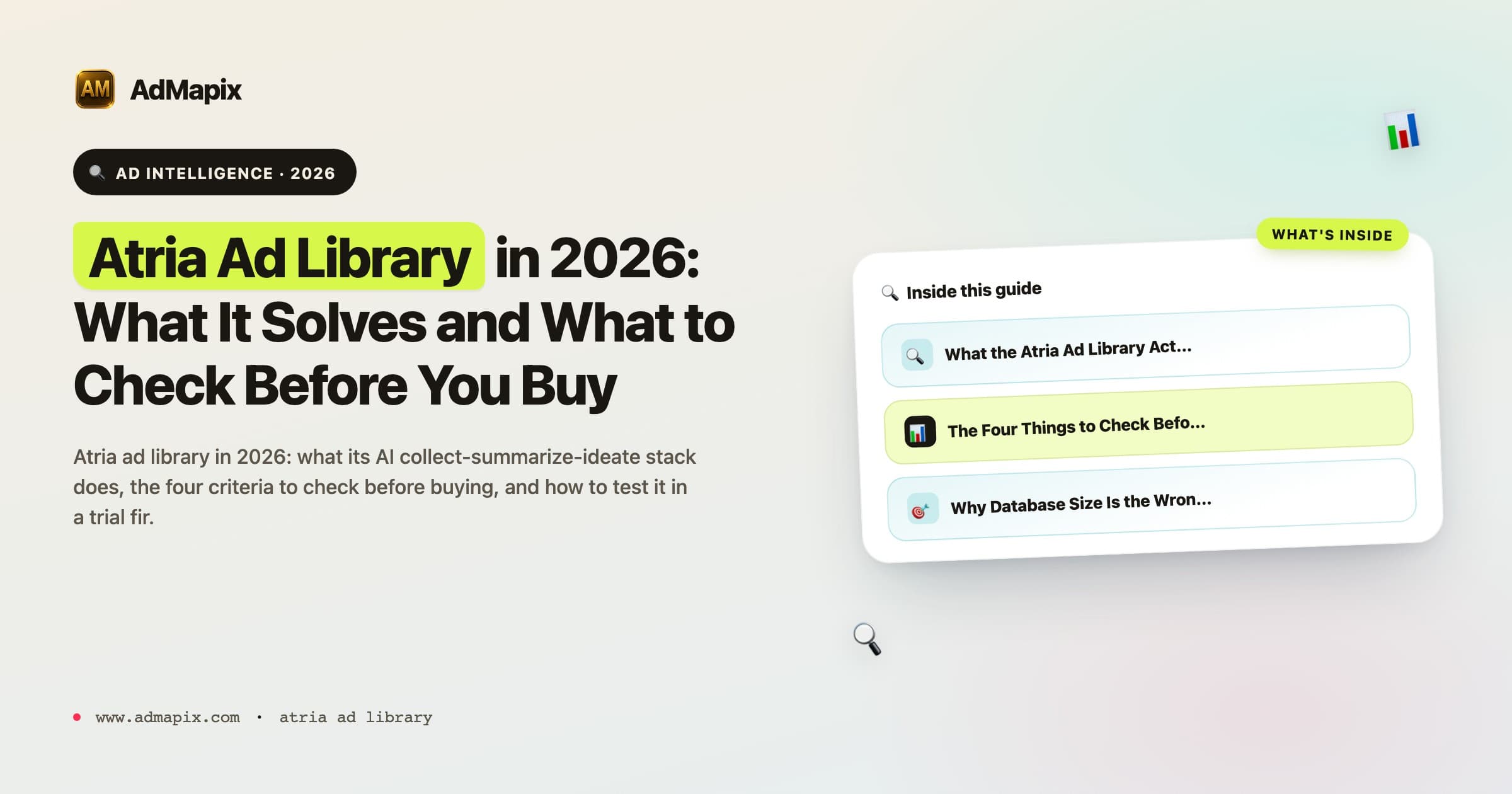 Atria Ad Library in 2026: What It Solves and What to Check Before You Buy