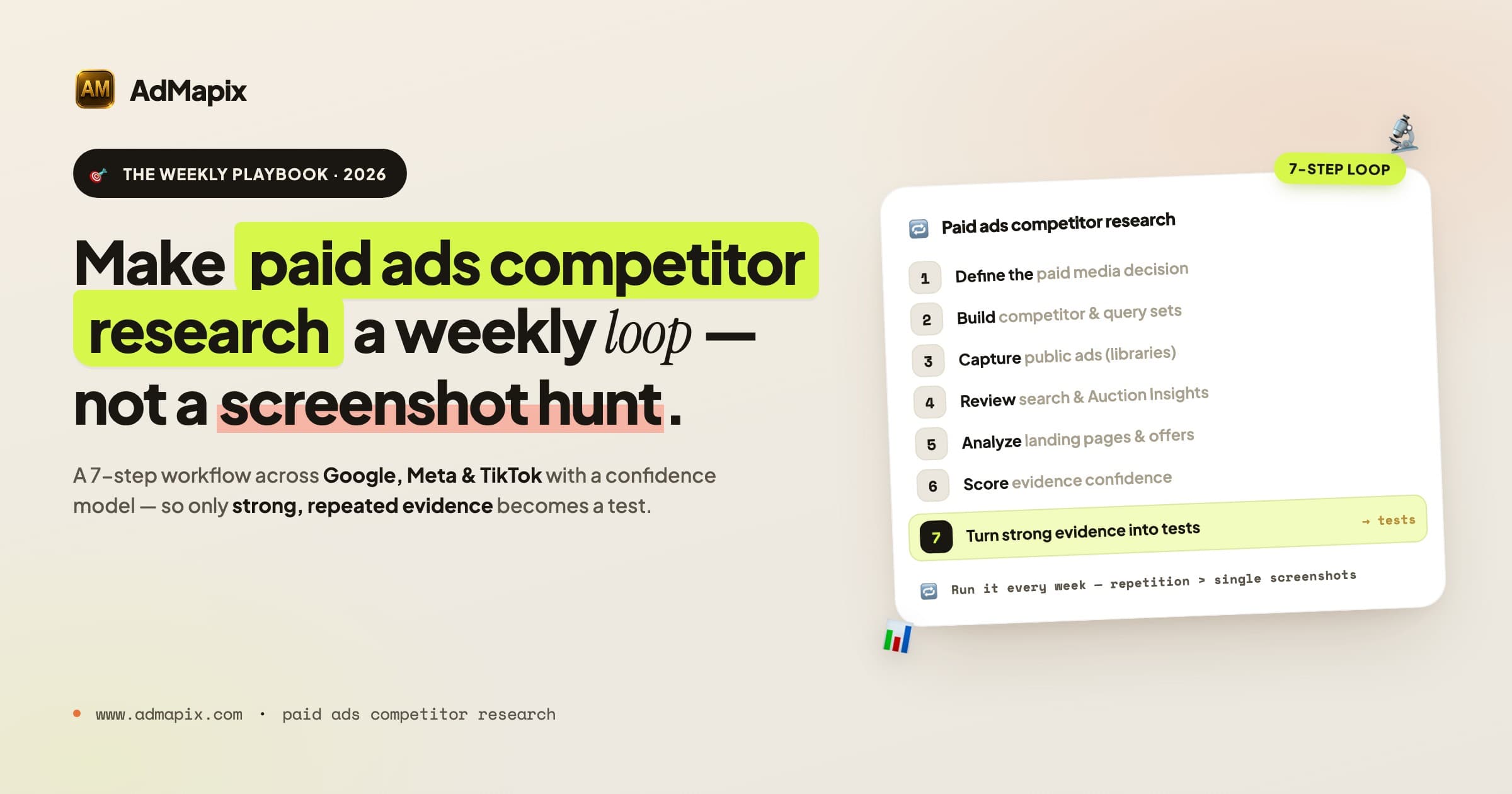 Paid Ads Competitor Research in 2026: The Complete Competitive Analysis Playbook