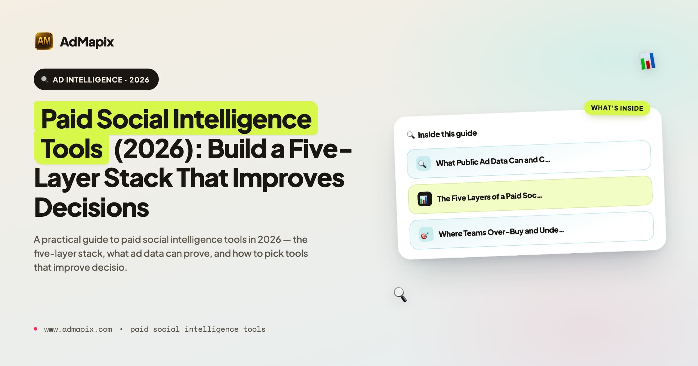 Paid Social Intelligence Tools (2026): Build a Five-Layer Stack That Improves Decisions