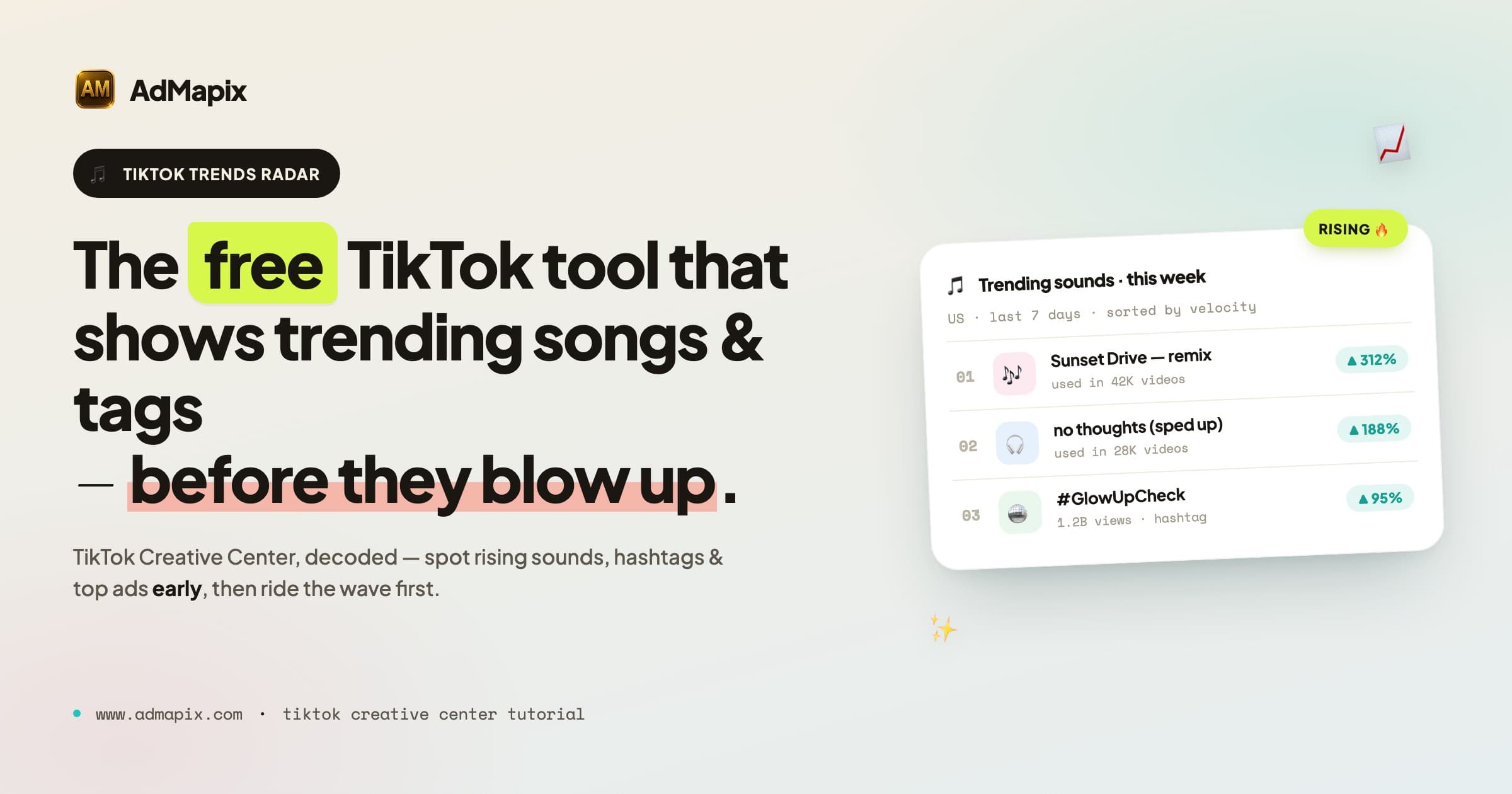 TikTok Creative Center 2026: Trending Songs, Hashtags, URL & Tutorial