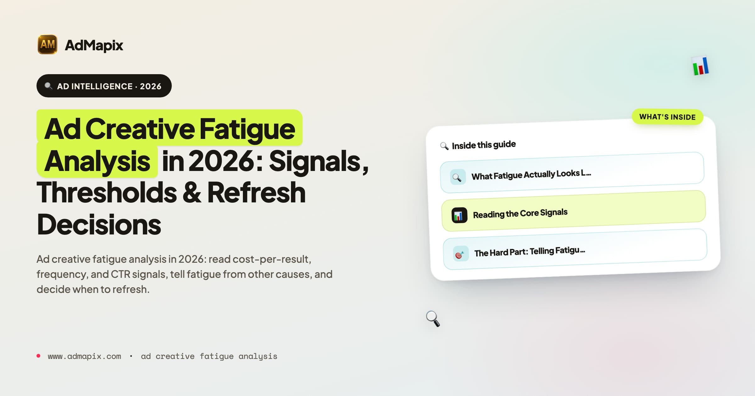 Ad Creative Fatigue Analysis in 2026: Signals, Thresholds & Refresh Decisions