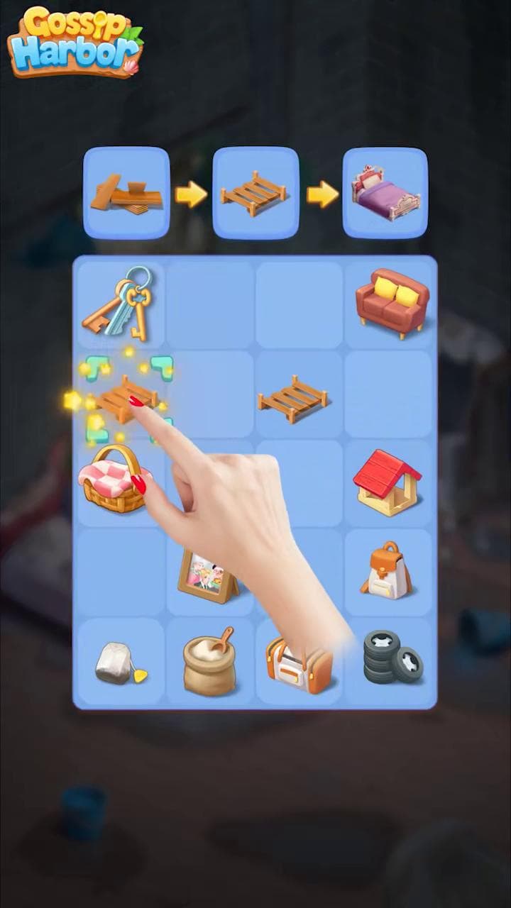 Gossip Harbor 买量拆解(2026):一个 25 秒视频文件扛下 70.5% 的量